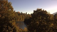 Archiv Foto Webcam Füssen: Blick auf Lech und Hohes Schloss 08:00