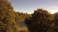 Archiv Foto Webcam Füssen: Blick auf Lech und Hohes Schloss 09:00