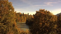 Archiv Foto Webcam Füssen: Blick auf Lech und Hohes Schloss 09:00