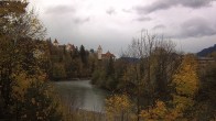 Archiv Foto Webcam Füssen: Blick auf Lech und Hohes Schloss 15:00