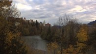 Archiv Foto Webcam Füssen: Blick auf Lech und Hohes Schloss 07:00