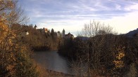 Archiv Foto Webcam Füssen: Blick auf Lech und Hohes Schloss 07:00