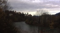 Archiv Foto Webcam Füssen: Blick auf Lech und Hohes Schloss 13:00