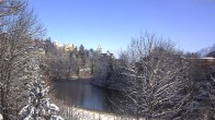 Archiv Foto Webcam Füssen: Blick auf Lech und Hohes Schloss 10:00