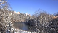 Archiv Foto Webcam Füssen: Blick auf Lech und Hohes Schloss 11:00
