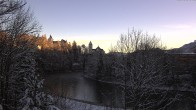 Archiv Foto Webcam Füssen: Blick auf Lech und Hohes Schloss 07:00