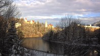 Archiv Foto Webcam Füssen: Blick auf Lech und Hohes Schloss 13:00