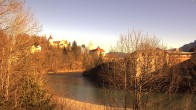 Archiv Foto Webcam Füssen: Blick auf Lech und Hohes Schloss 10:00