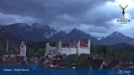 Archiv Foto Webcam Füssen: Blick auf das Hohe Schloss 00:00