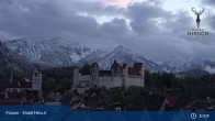 Archived image Webcam High Palace in Füssen 02:00