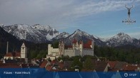 Archiv Foto Webcam Füssen: Blick auf das Hohe Schloss 06:00