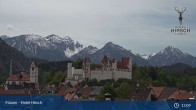 Archived image Webcam High Palace in Füssen 12:00