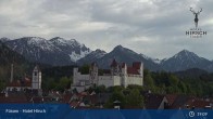 Archived image Webcam High Palace in Füssen 18:00