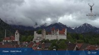 Archiv Foto Webcam Füssen: Blick auf das Hohe Schloss 05:00