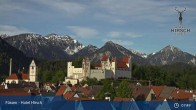 Archived image Webcam High Palace in Füssen 07:00