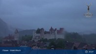 Archiv Foto Webcam Füssen: Blick auf das Hohe Schloss 02:00