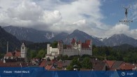 Archived image Webcam High Palace in Füssen 10:00