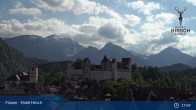 Archived image Webcam High Palace in Füssen 16:00