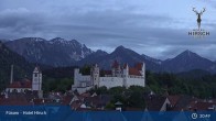 Archived image Webcam High Palace in Füssen 00:00