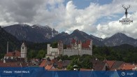 Archiv Foto Webcam Füssen: Blick auf das Hohe Schloss 11:00