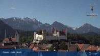 Archived image Webcam High Palace in Füssen 10:00