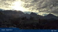 Archived image Webcam High Palace in Füssen 14:00