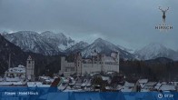 Archiv Foto Webcam Füssen: Blick auf das Hohe Schloss 06:00