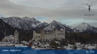 Archiv Foto Webcam Füssen: Blick auf das Hohe Schloss 08:00