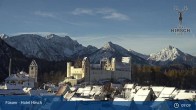 Archiv Foto Webcam Füssen: Blick auf das Hohe Schloss 08:00