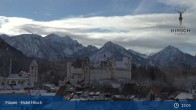 Archived image Webcam High Palace in Füssen 12:00