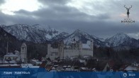 Archived image Webcam High Palace in Füssen 16:00