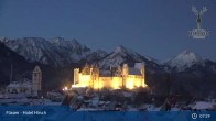 Archiv Foto Webcam Füssen: Blick auf das Hohe Schloss 06:00