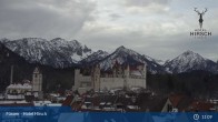 Archived image Webcam High Palace in Füssen 10:00