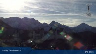 Archiv Foto Webcam Füssen: Blick auf das Hohe Schloss 14:00