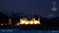 Archiv Foto Webcam Füssen: Blick auf das Hohe Schloss 06:00