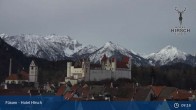 Archived image Webcam High Palace in Füssen 08:00