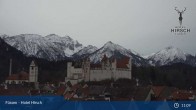 Archived image Webcam High Palace in Füssen 10:00