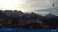 Archived image Webcam High Palace in Füssen 14:00