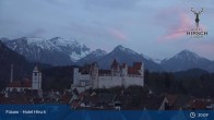 Archived image Webcam High Palace in Füssen 00:00