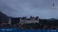 Archived image Webcam High Palace in Füssen 04:00