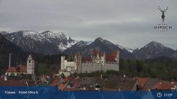Archiv Foto Webcam Füssen: Blick auf das Hohe Schloss 10:00