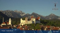 Archived image Webcam High Palace in Füssen 06:00