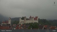 Archiv Foto Webcam Füssen: Blick auf das Hohe Schloss 06:00