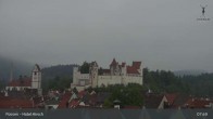 Archiv Foto Webcam Füssen: Blick auf das Hohe Schloss 07:00