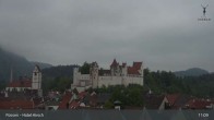 Archiv Foto Webcam Füssen: Blick auf das Hohe Schloss 10:00