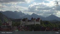 Archived image Webcam High Palace in Füssen 16:00