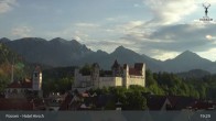 Archived image Webcam High Palace in Füssen 18:00