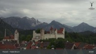 Archived image Webcam High Palace in Füssen 02:00