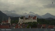Archived image Webcam High Palace in Füssen 07:00