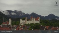 Archived image Webcam High Palace in Füssen 06:00